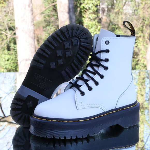 Dr. Martens 1460 Jadon Leather Platform Boots Men's Size 6 - Picture 7 of 15